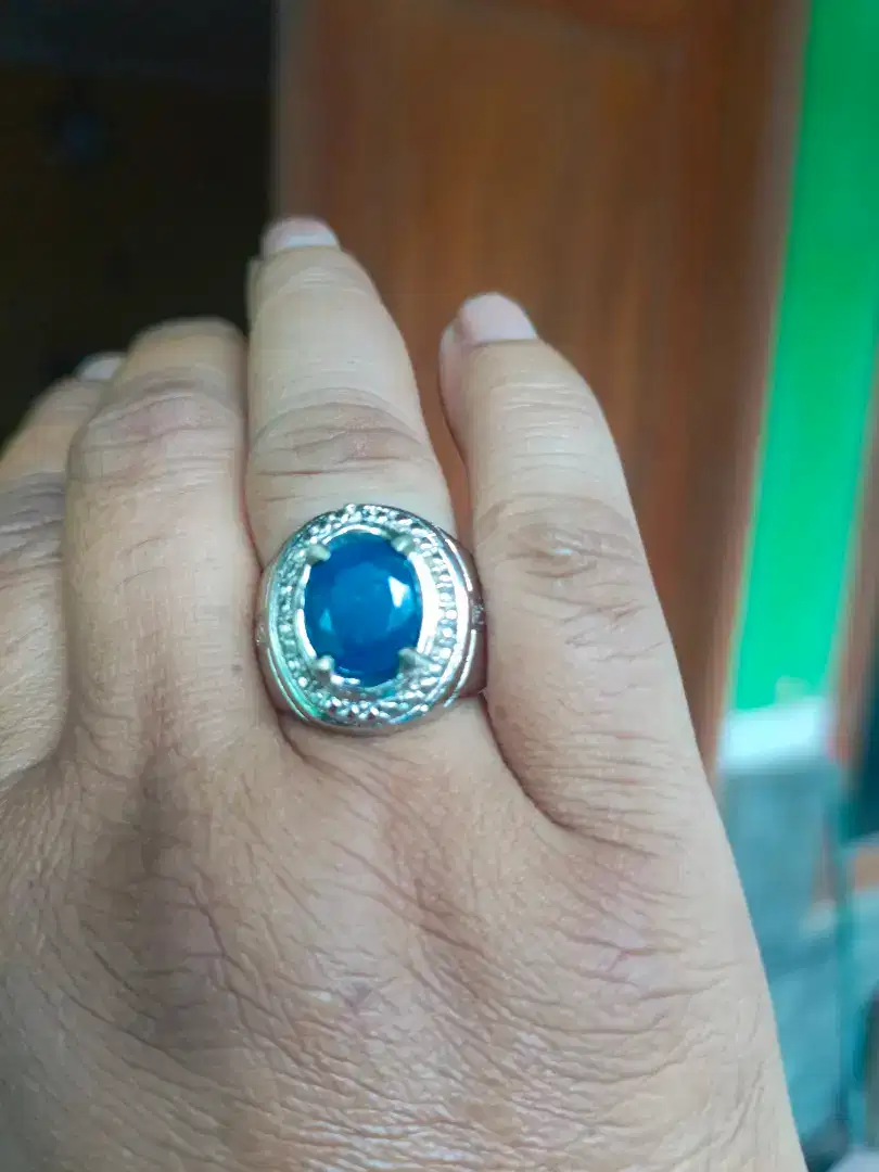 Blue Shapire Ring 7