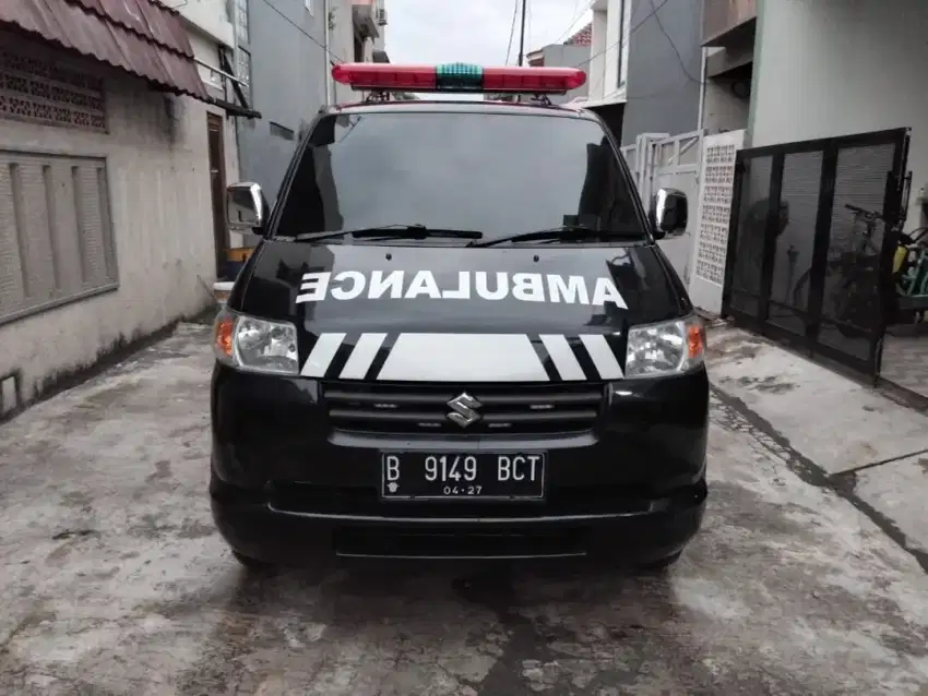 Suzuki apv ambulance medis multifungsi 2017 murah isian full baru ori