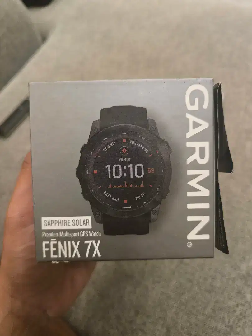 Garmin Fenix 7x Saphire solar