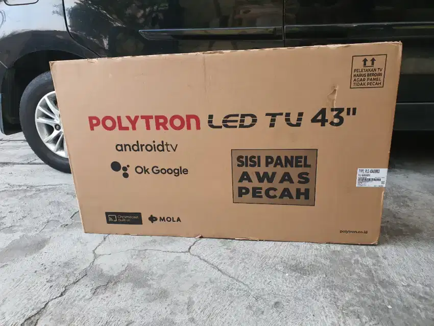 TV Polytron 43 inch android new