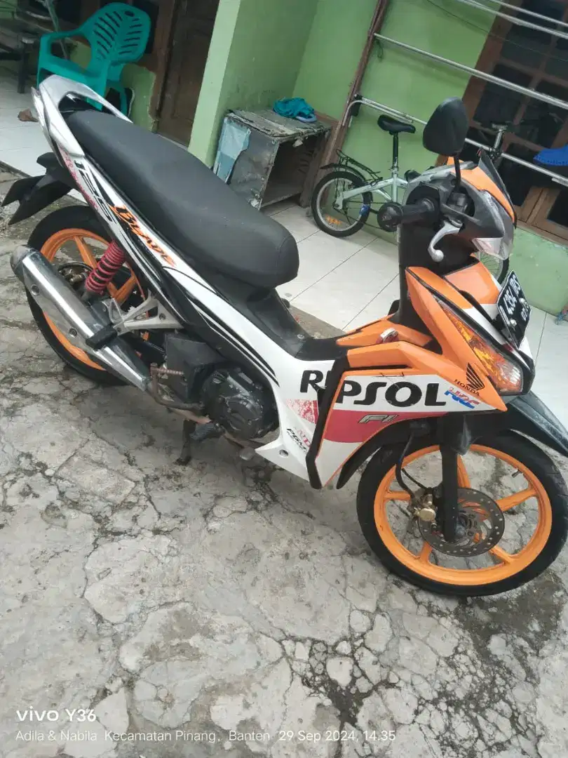 Motor honda blade 2014 full injeksi