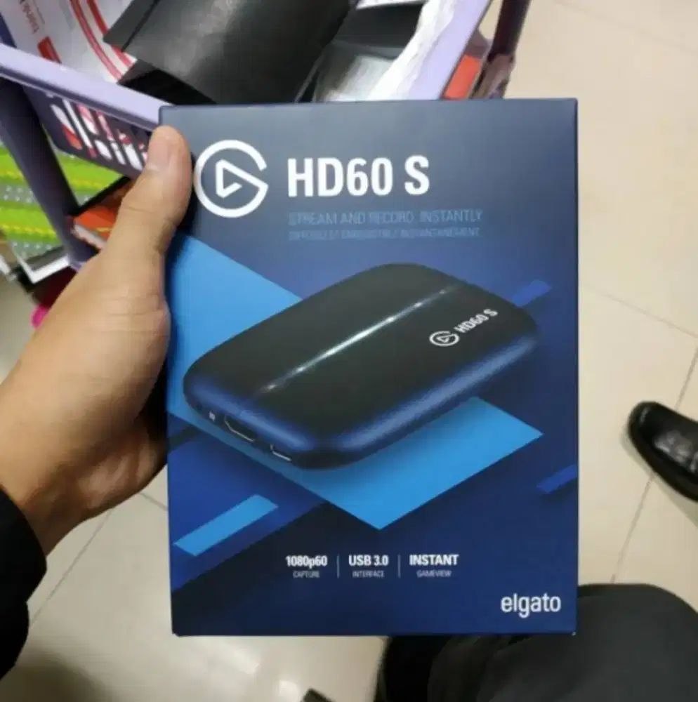 Elgato HD60 S Video Capture ORI-SEGEL-GARANSI-BNIB