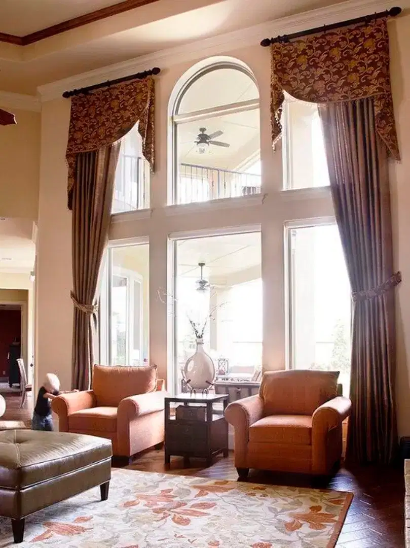 Custom interior wallpaper dinding 3d gorden horizontal gordyn tirai