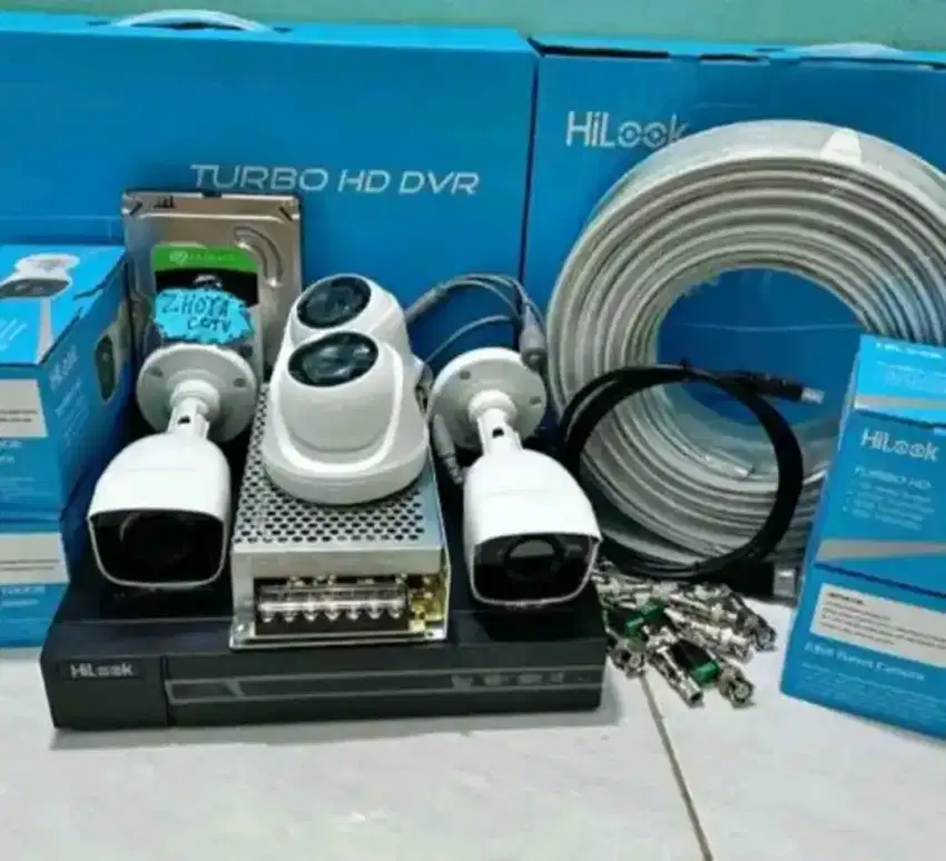 PAKET KAMERA CCTV LENGKAP GRATIS JASA PASANG