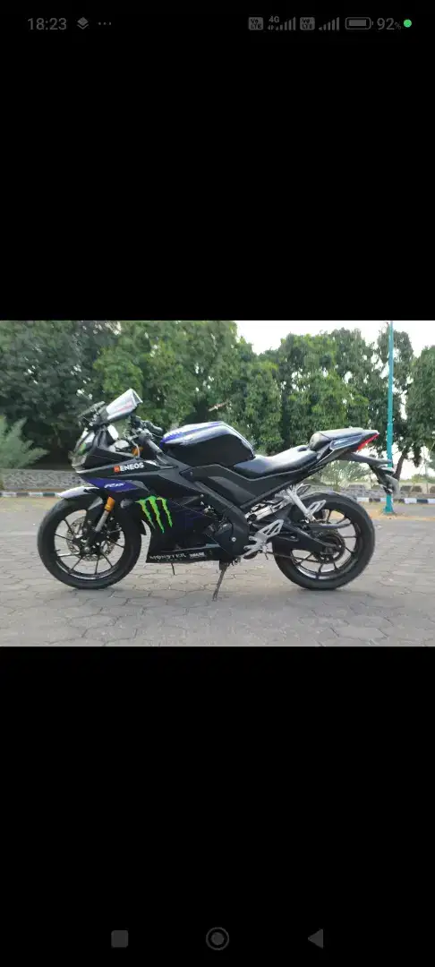 YAMAHA R15 V3 TH 2019 HITAM