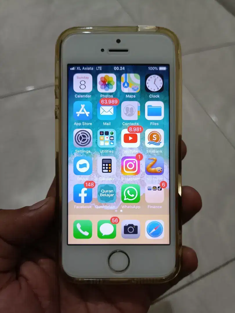 JUAL CEPAT IPHONE 5S 16GB RESMI IBOX