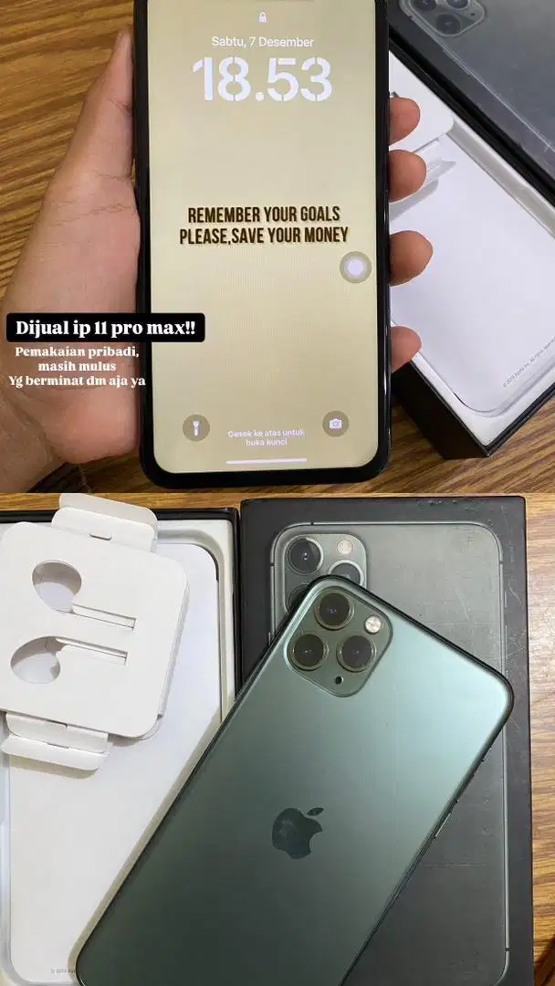 Dijual cepat iphone 11 pro max