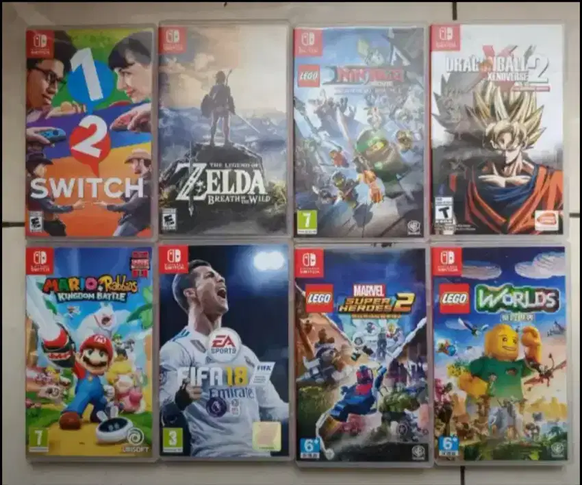 DIJUAL kaset Nintendo Switch (edisi pensiun)