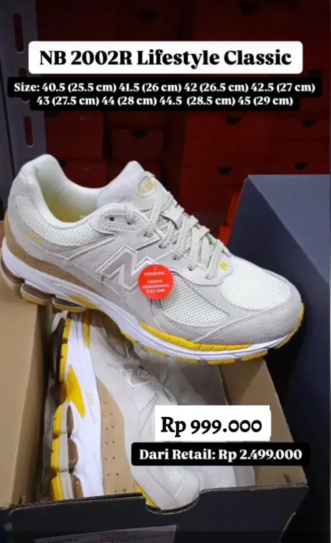 NB2002 LIFESTYLE CLASSIC (PIG SKIN/MENGANDUNG KULIT BABI)