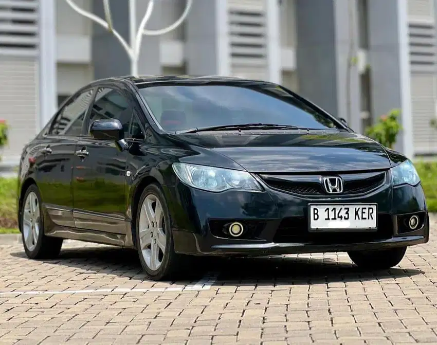 Civic FD 1.8 AT Facelift 2009 Pajak GRES Honda 2010 Triptonic Hitam BU