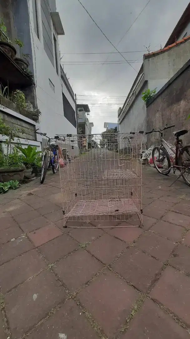 Kandang kucing masih layak pakai