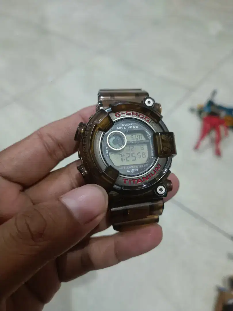 Jam G-Shock frogman