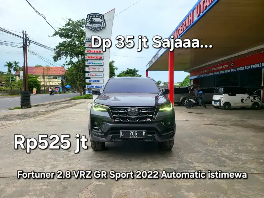 Dp35jt Fortuner 2.8 GR Sport 2022 Automatic istimewa