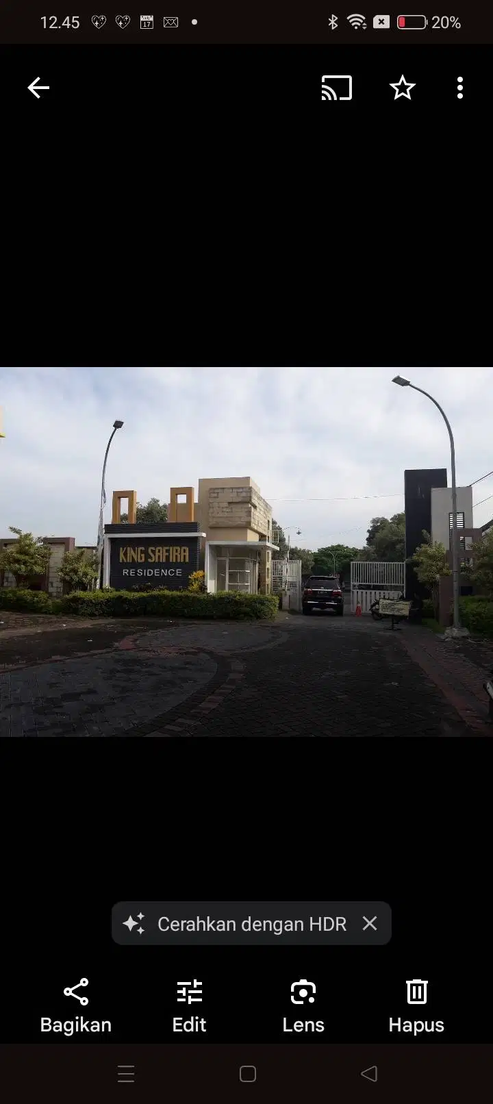 Dikontrakkan rumah di king Safira residence sidoarjo