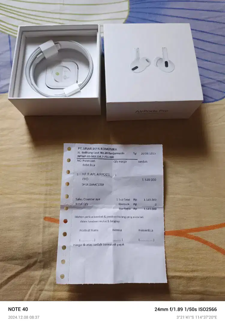 Kabel Data Airpods Pro Original