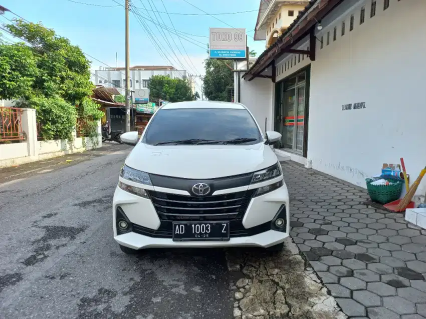 Avanza 2020 putih, manual, istimewa