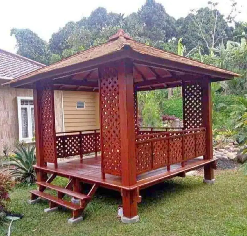 Gazebo taman terbaru