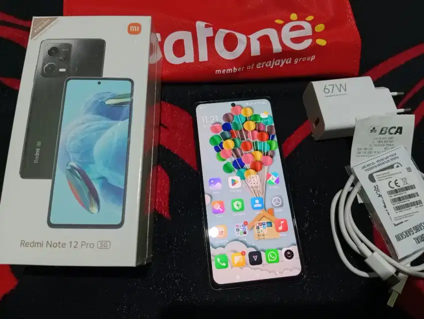 Redmi note 12 pro 5g 8/256 2mnggu pakai