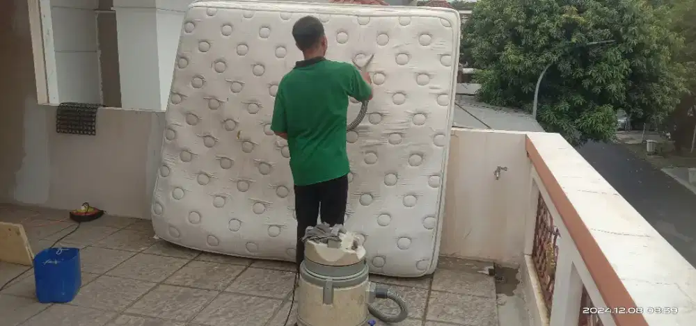 Cuci kasur matras sofabed jok mobil kursi kantor panggilan