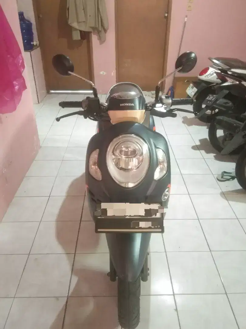 Scoopy biru dongker doof 2021