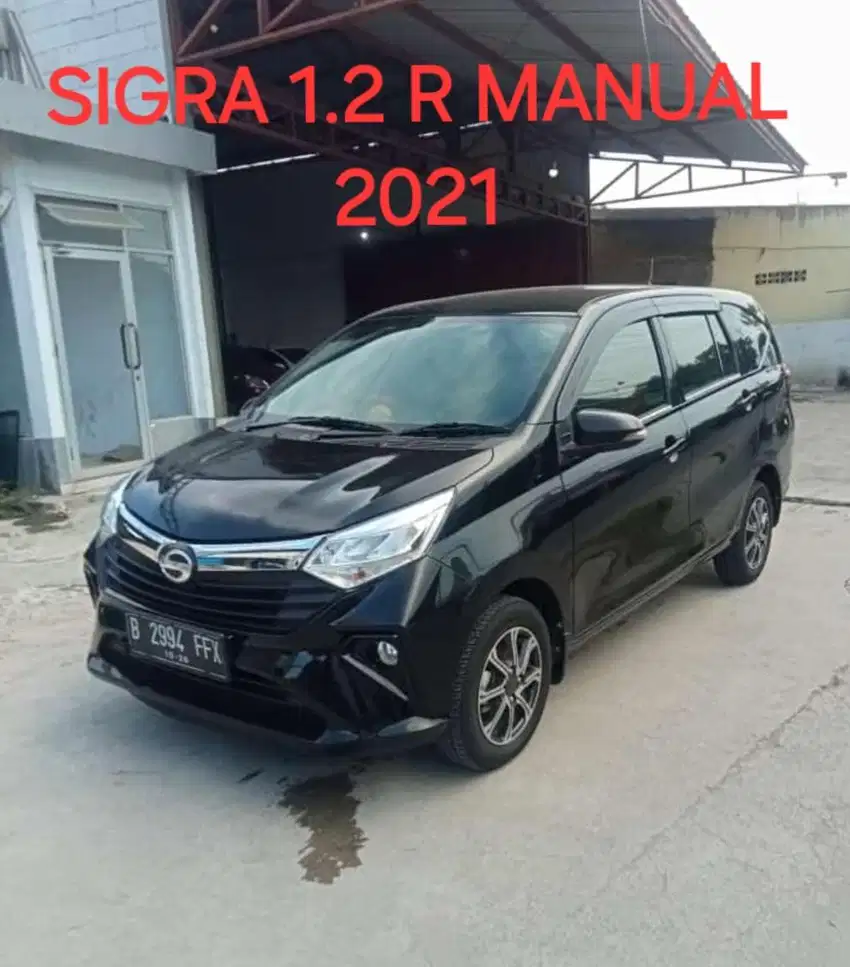 DAIHATSU SIGRA 1.2 R MANUAL 2021 HITAM, 2020 / 2022