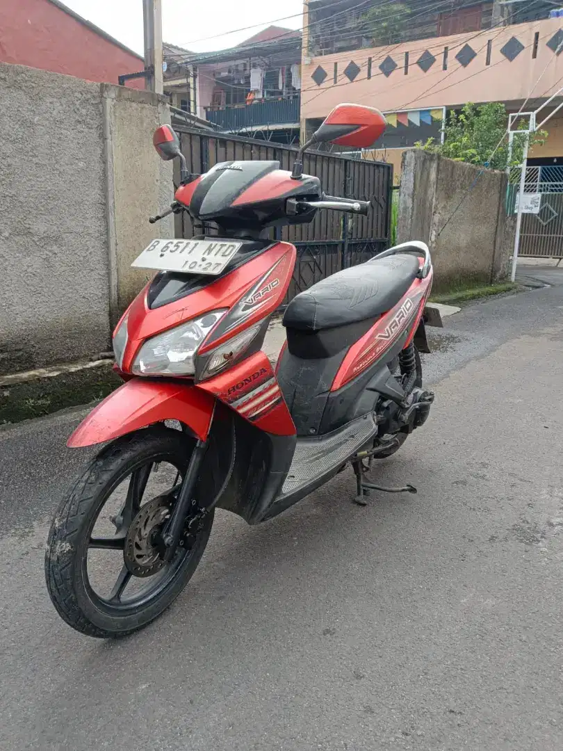 HONDA VARIO 110 KARBU 2007 PAJAK HIDUP PANJANG