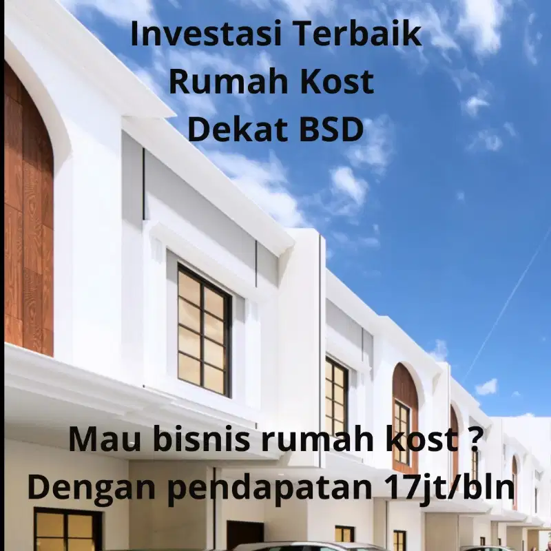 rumah kos dekat BSD