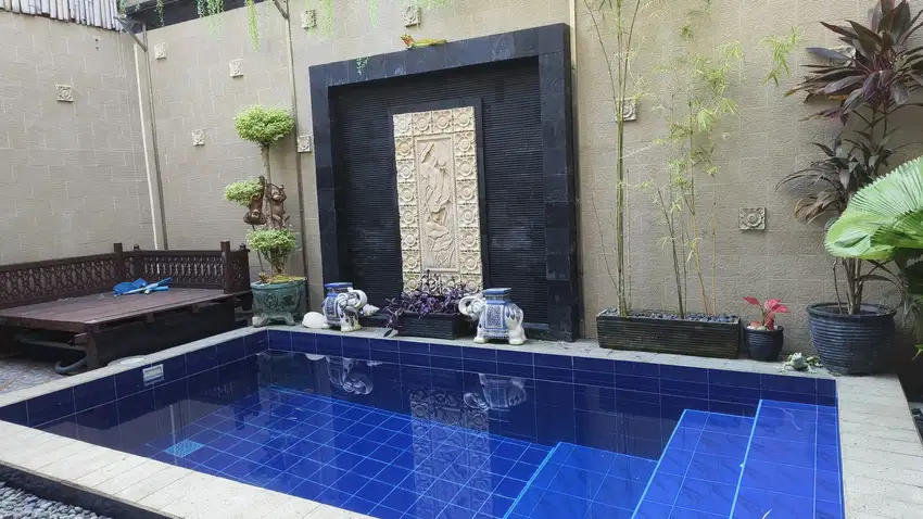 Rumah Lux Full Furnished Balikpapan Baru Dengan Kolam Renang