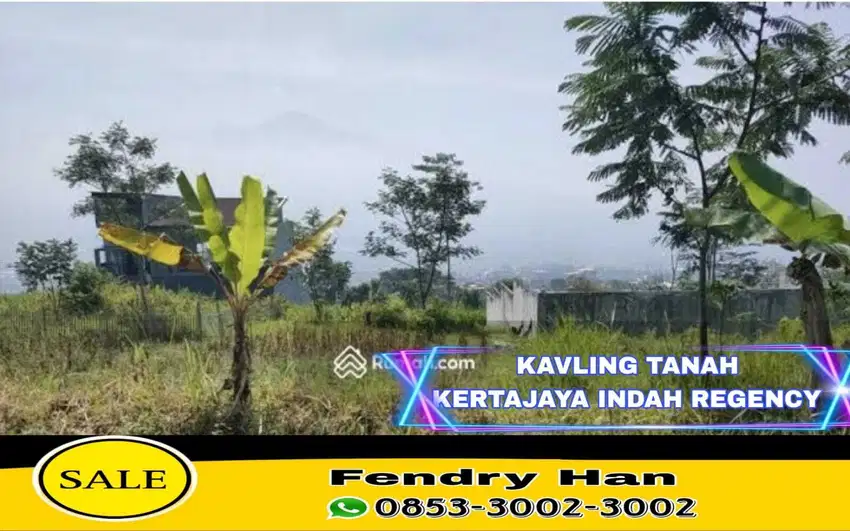 KAVLING TANAH KERTAJAYA INDAH REGENCY MURAH