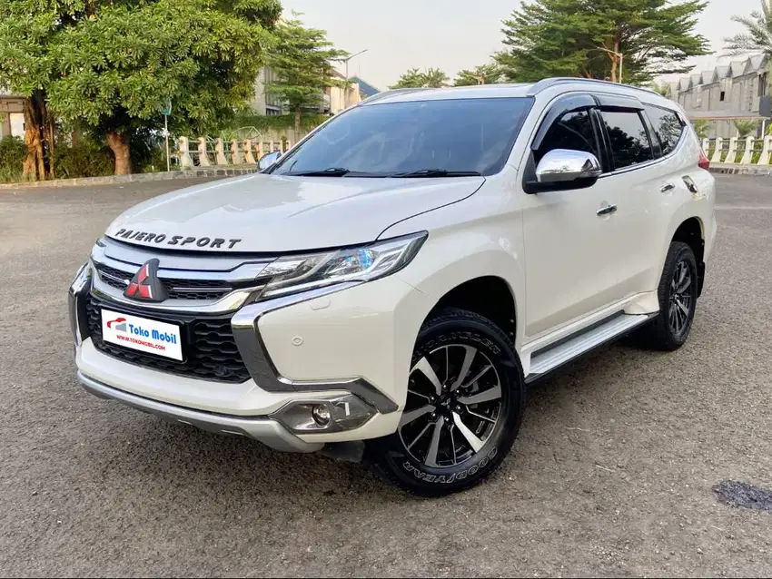 DP 5 juta Mitsubishi Pajero Sport Dakar 2018 Sunroof putih