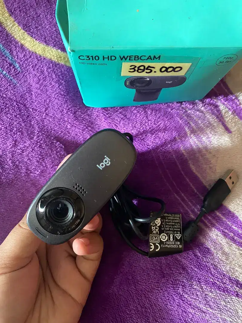 Logitech C310 HD WEBCAM 720P/30FPS