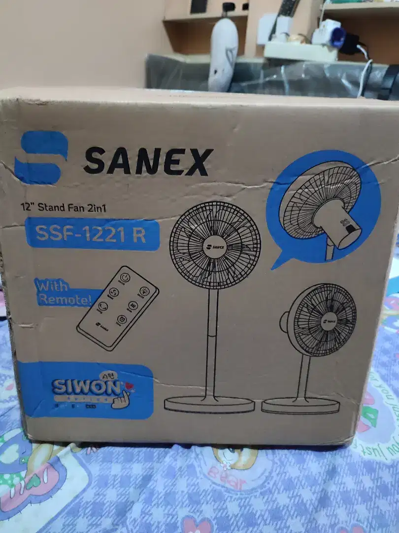 Kipas Angin Sanex SSF-1221 REMOTE VERSION