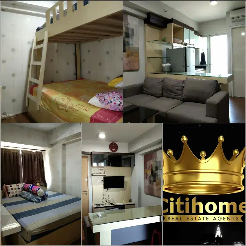 DISEWAKAN BULANAN 2br Apartemen educity by Citihome