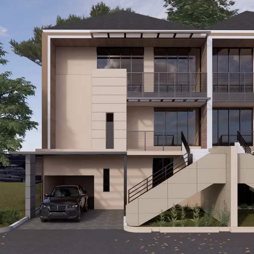 Jasa Desain 3d + Render Exterior/Interior