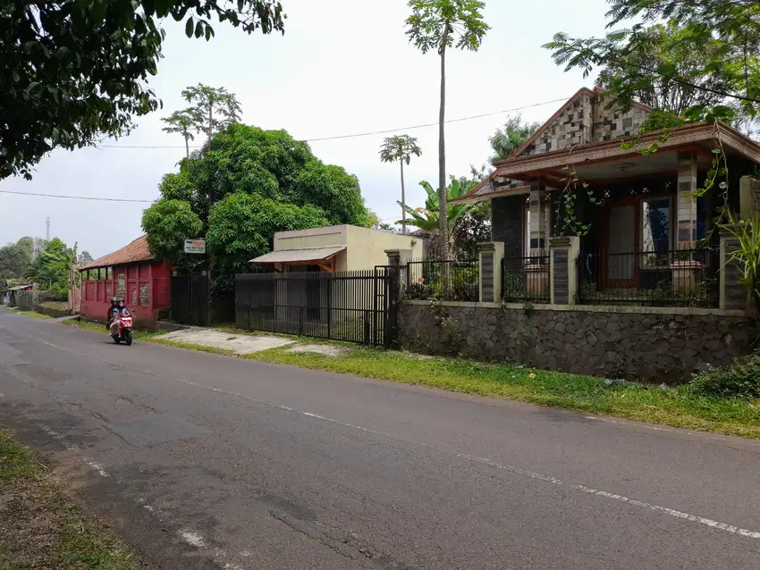 Dijual Murah Tanah Kebun + Toko Pinggir Jl Raya Wanayasa Purwakarta