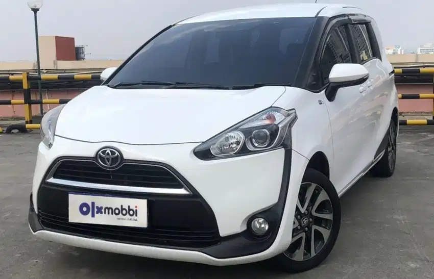 KM RENDAH TDP 8,JT Toyota Sienta 1.5 V Bensin-MT Putih 2017