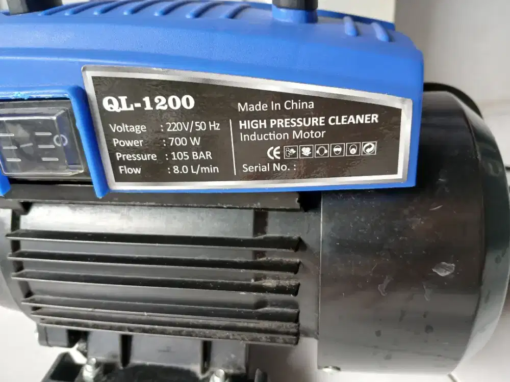 HIGH PRESSURE JET CLEANER H&L QL 1200