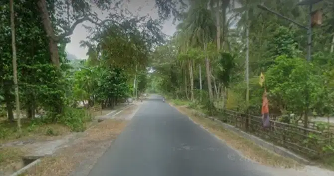 tanah pinggir pantai di kawasan wisata pantai krui