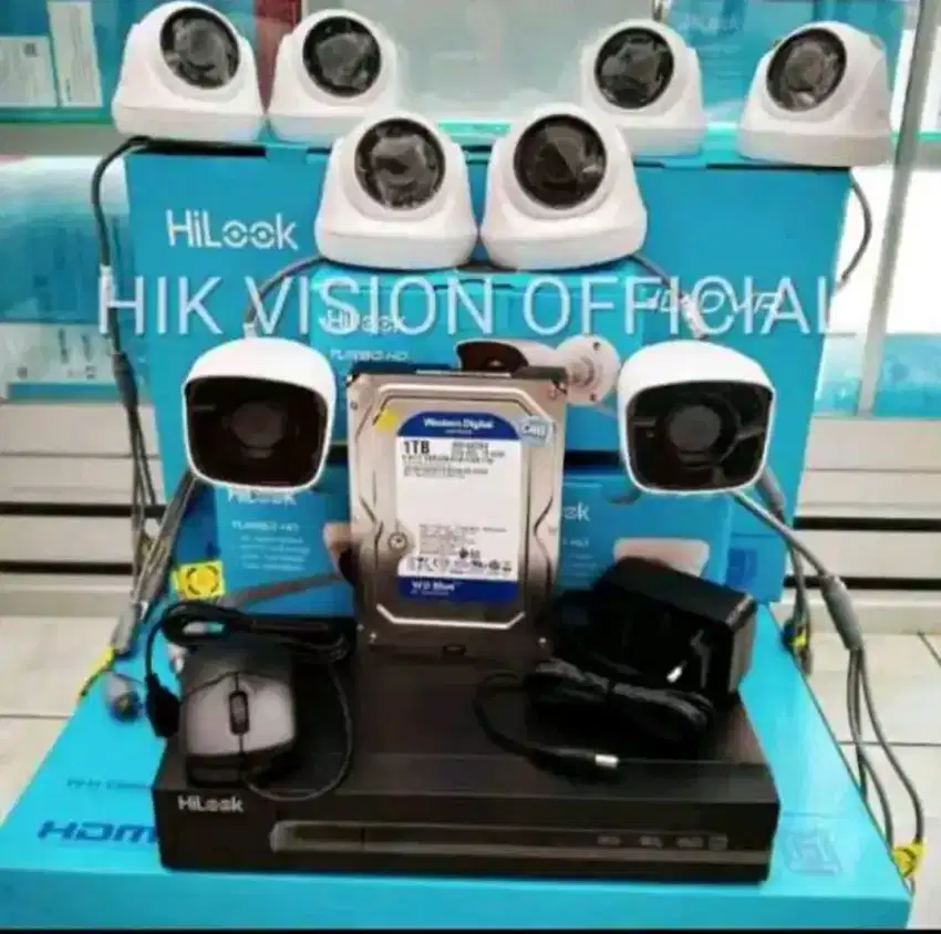 PAKET KAMERA CCTV LENGKAP GRATIS JASA PASANG