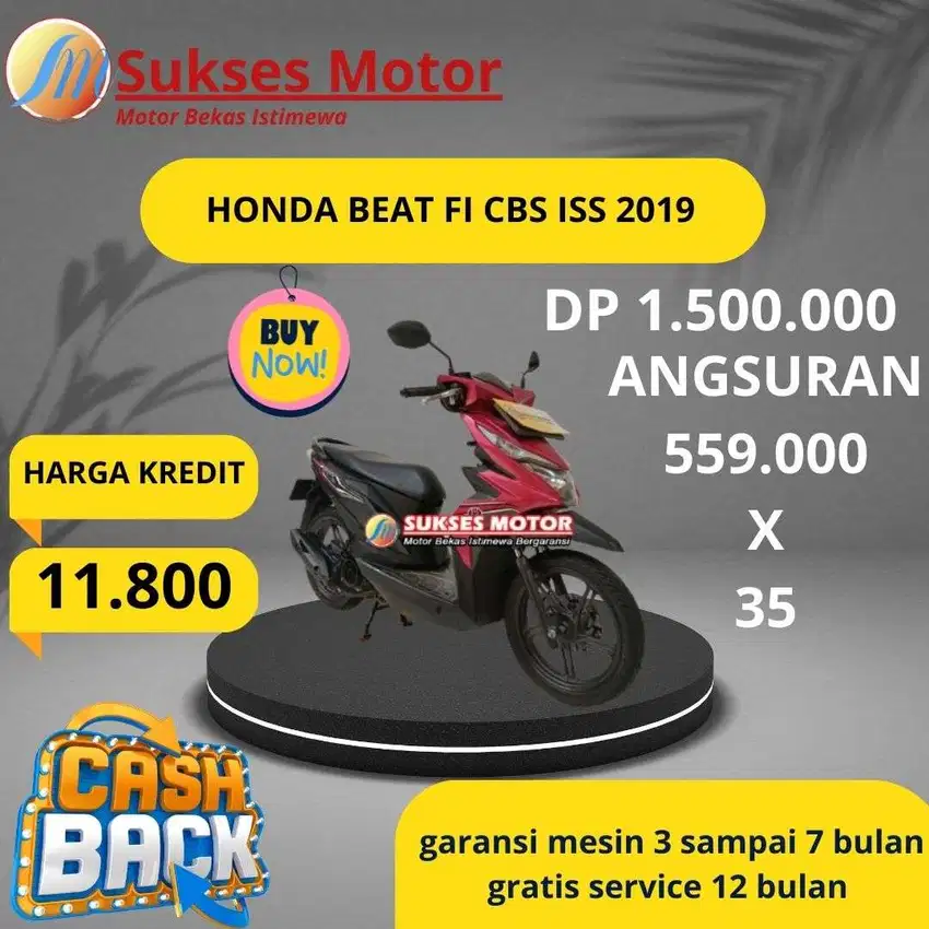 Honda Beat FI CBS ISS 2019