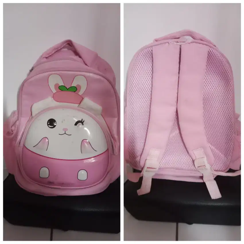 Preloved tas sekolah anak paud ,TK cewek