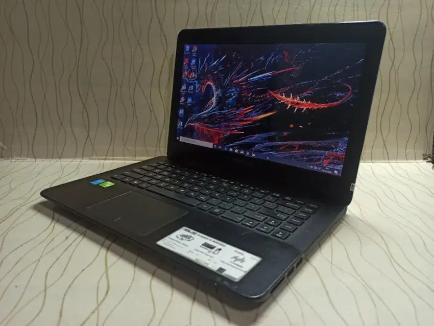 Laptop karyawan.. Asus X455L Core i5 Gen5 /8gb /128 gb /double Vga