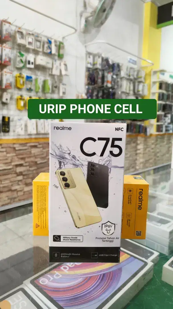 Realme C75 Nfc 8/256 promo+bonus cash & credit