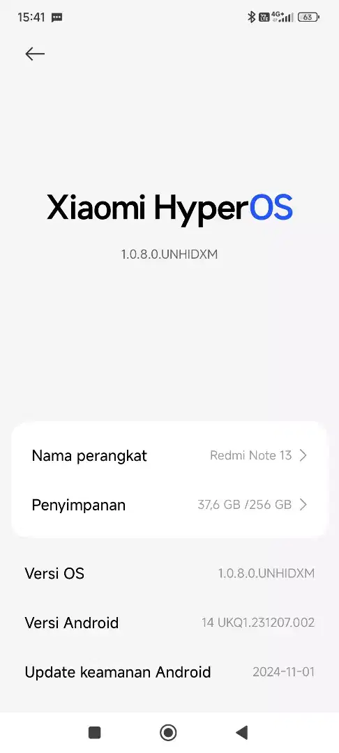 Xiaomi note 13 5G 8/256 BU cepat