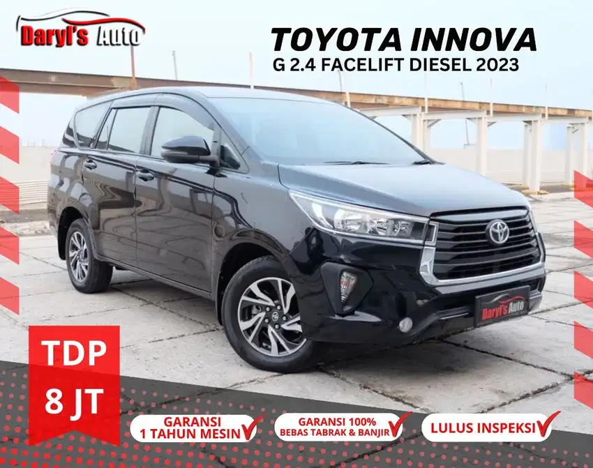 2023 TOYOTA INNOVA G 2.4 Diesel Facelift AT NEW Tdp8jt