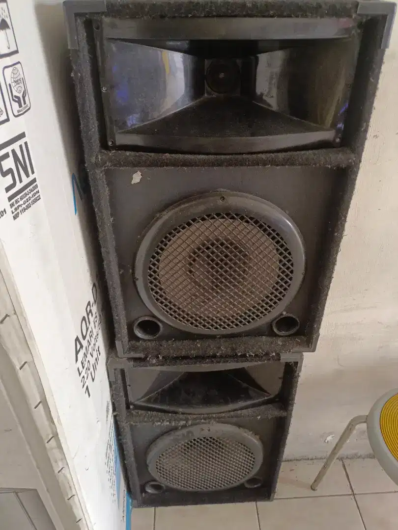 Dijual speaker aktif 1 pasang wicet 12in sip