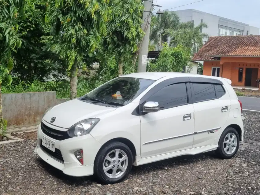 Jual Agya TRD matic 2013 siap pakai