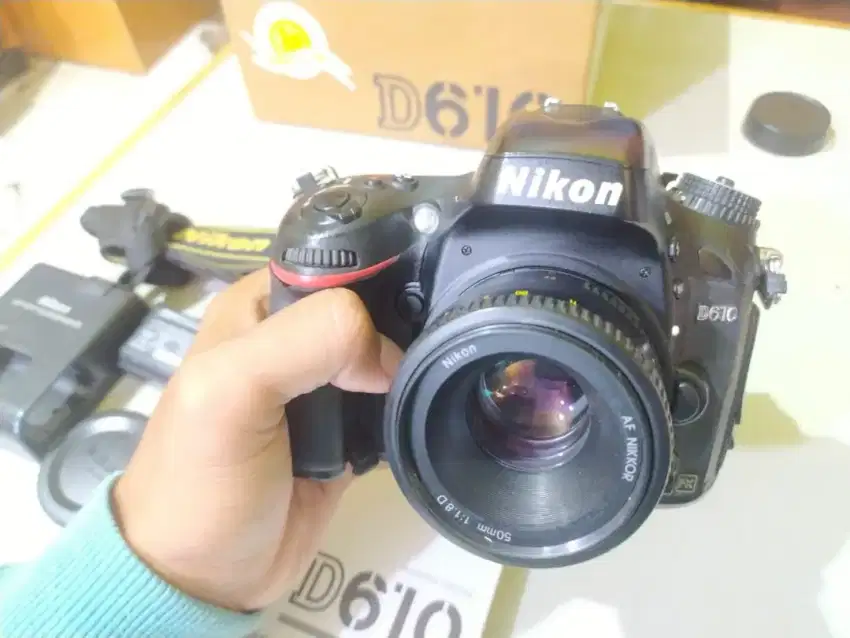 Kamera DSLR Profesional Nikon D90 Full Frame Full Set Lensa