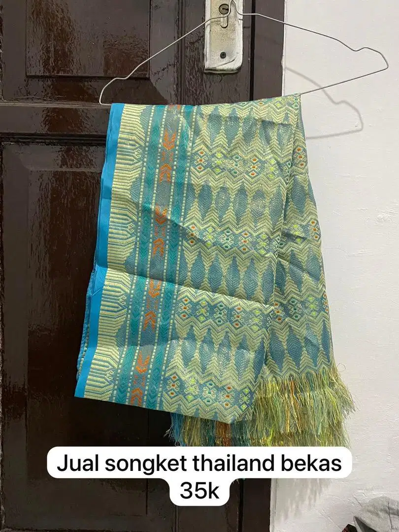 Songket thailand bekas murah