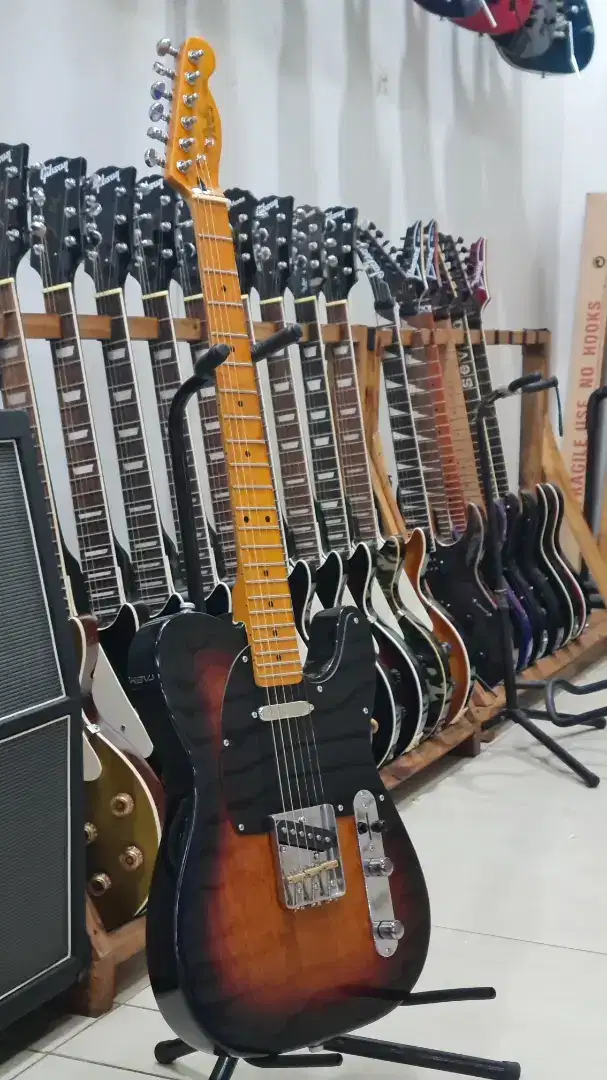 Gitar fender telecaster elektrik listrik